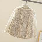 Fleece Gilet Cream Sherpa Women's Button-Up Bodywarmer – Casual, Layering Winter Vest with Pockets