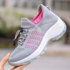 Orthotic Trainers Breathable Mesh Women's Slip-On Walking Shoes – Casual, Everyday Comfort