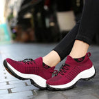Orthotic Trainers Breathable Mesh Women's Slip-On Walking Shoes – Casual, Everyday Comfort