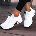 Running Shoes Mesh Women's Air Cushion Trainers Pink Navy – Home Gym, Running, Outdoor, Training