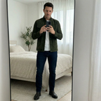Suede Jacket Men's Army Green Stand Collar Button-Up – Casual, Office, Holiday, Gift